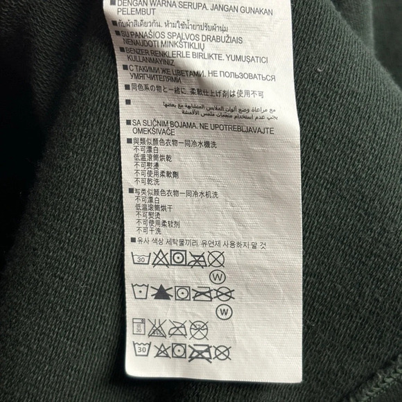 Under Armour open waterfall cardigan hooded XS forest green women’s thumb holes - Picture 7 of 11